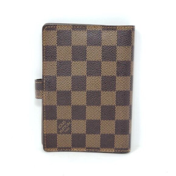 100% Authentic Louis Vuitton Agenda PM Damier Ebene Cover Case #0175 - Picture 2 of 12